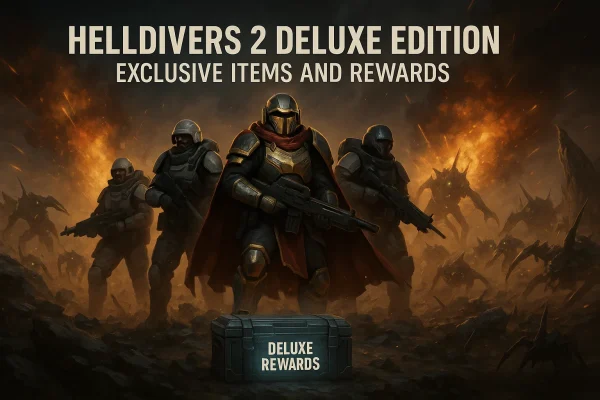 Helldivers 2 Deluxe Edition: Exclusive Items and Rewards Breakdown Helldivers 2 Deluxe Edition: Exclusive Items and Rewards Breakdown
