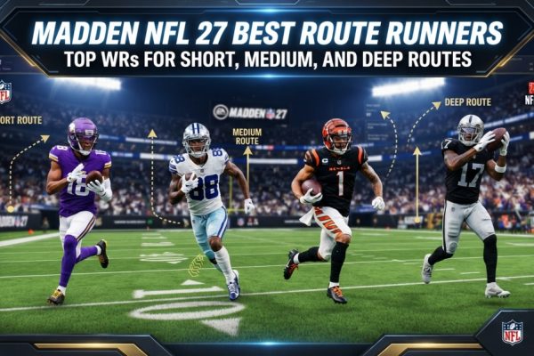 Madden NFL 27 Best Route Runners