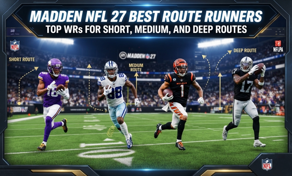 Madden NFL 27 Best Route Runners