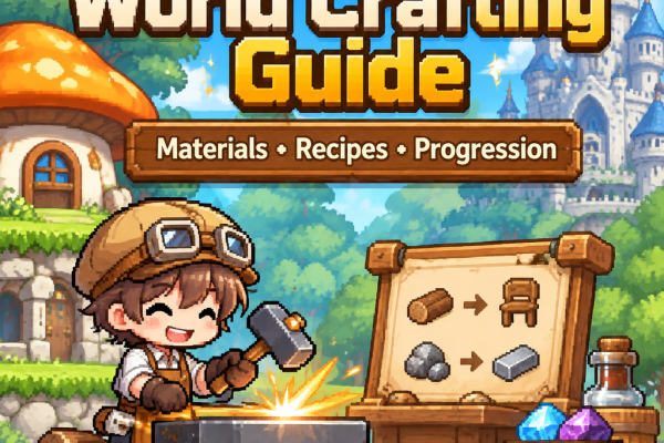 MapleStory Classic World Crafting Guide: Materials, Recipes and Progression