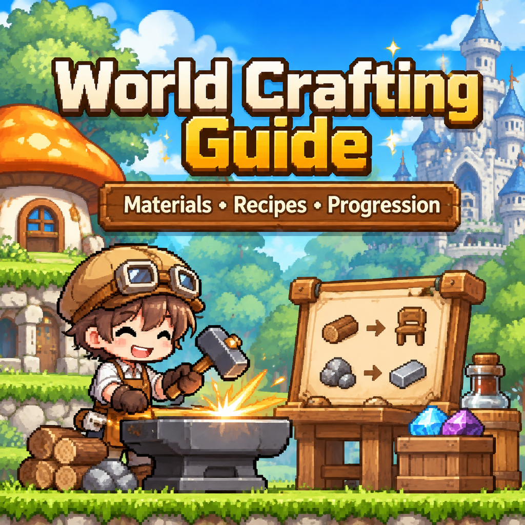 MapleStory Classic World Crafting Guide: Materials, Recipes and Progression